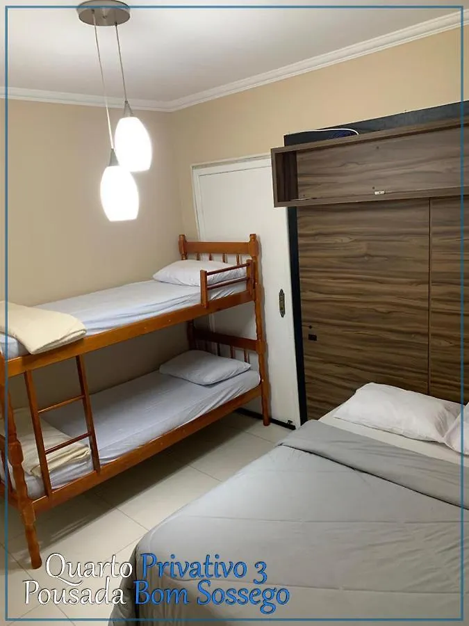 Bom Sossego Apartamento Joinville Quarto em Acomodações Particulares
